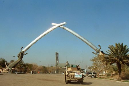 A road in Iraq.